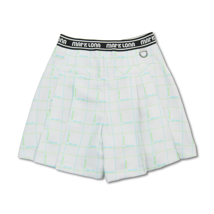 マークアンドロナ MLW-3B-AT03 Demi Plaid Culotte キュロットパンツ