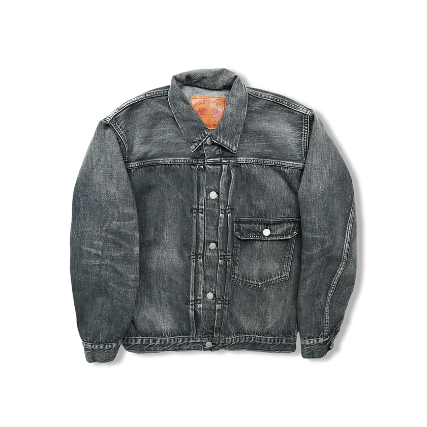 フルカウント 2107BKSSHW Type 1 Black Denim Jacket Dartford (Super Smooth) ブラックデニムバージョン デニムジャケット