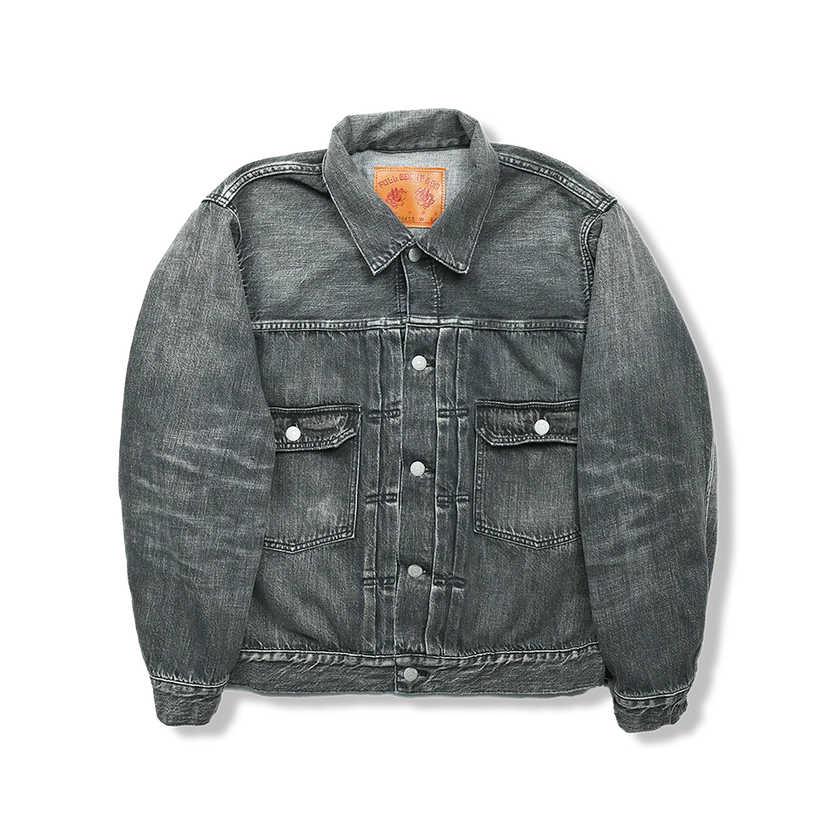 フルカウント 2102BKSSHW Type 2 Black Denim Jacket Dartford (Super Smooth) ブラックデニムバージョン 2ndデニムジャケット