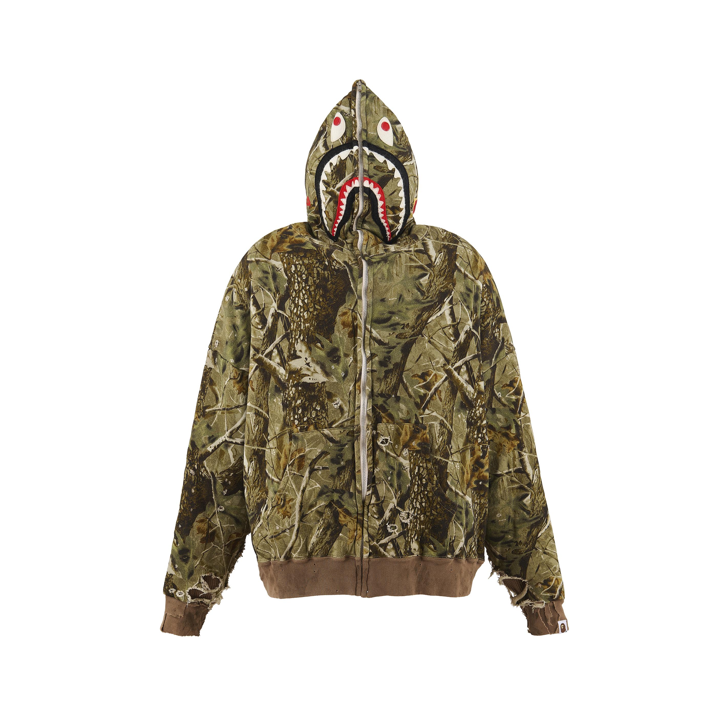 SAINT Mxxxxxx × A BATHING APE® SM-HR1-0000-C38 / BAPE_ZIP HOODIE / SAHARK / CAMO / ジップフーディー