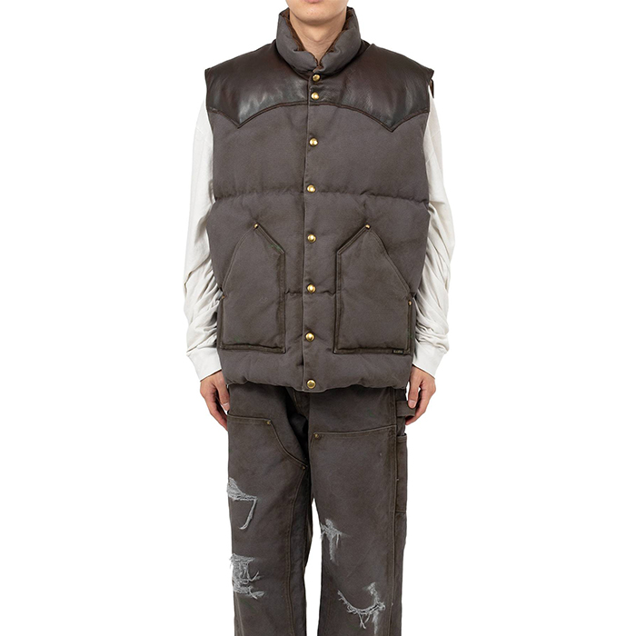 "Rocky Mountain Featherbed x KAMIYA "Duck Down Vest