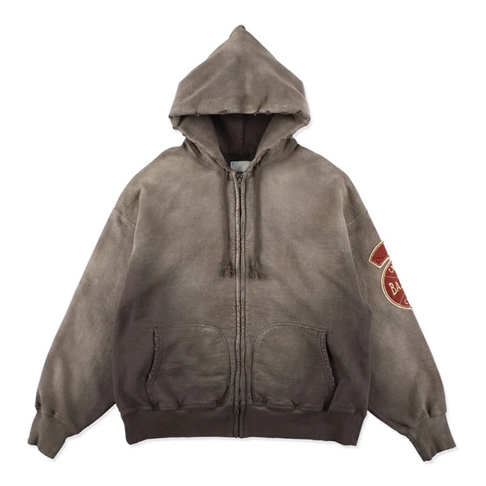BASEBALL CHAMPION ZIP HOODIE AGED