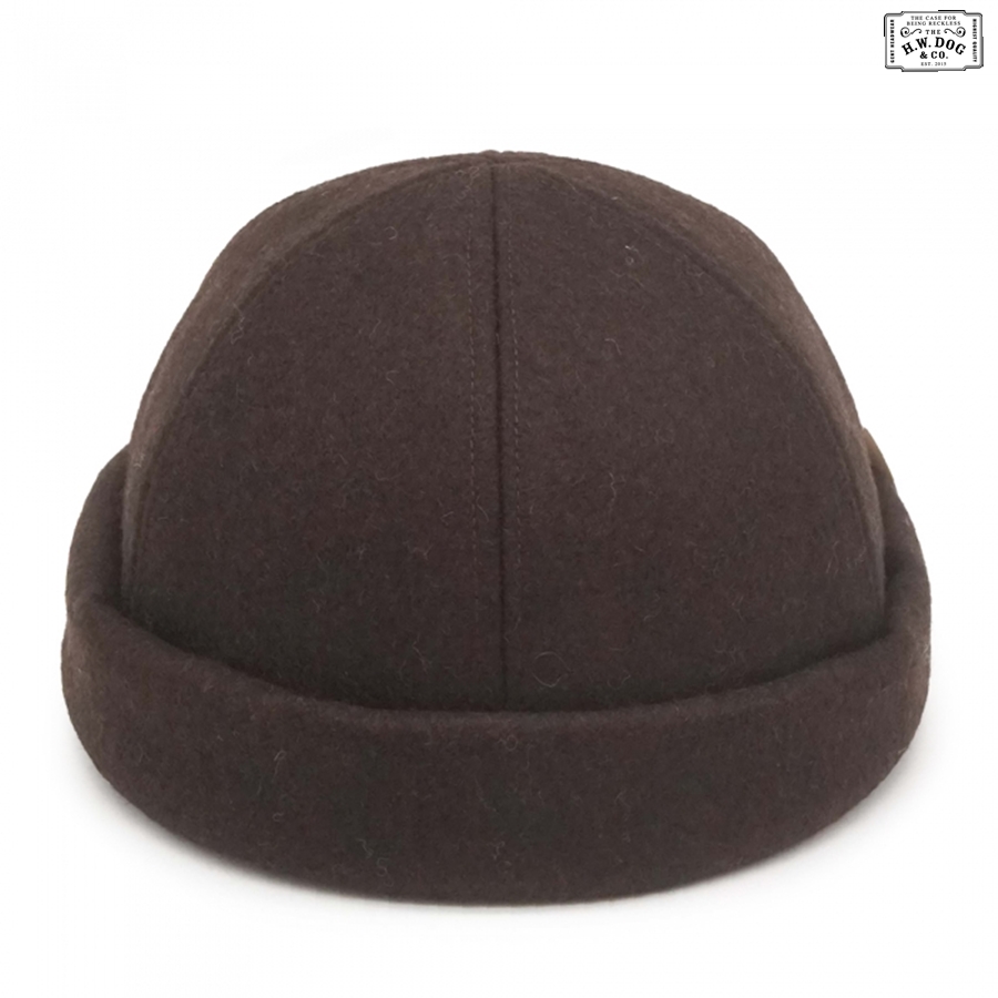 ROLLCAP MELTON D-00457 :BROWN