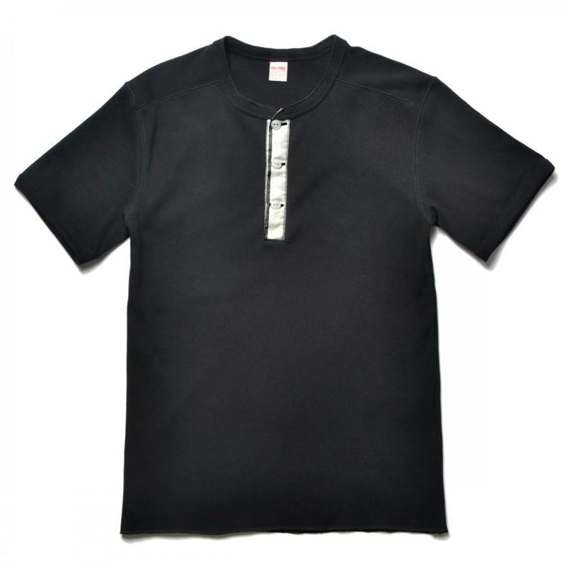 ジョーマッコイ MC23022 UNION HENLEY UNDERSHIRT S/S ブラック / 030 メンズ 半袖 ヘンリーネック Ｔシャツ カットソー