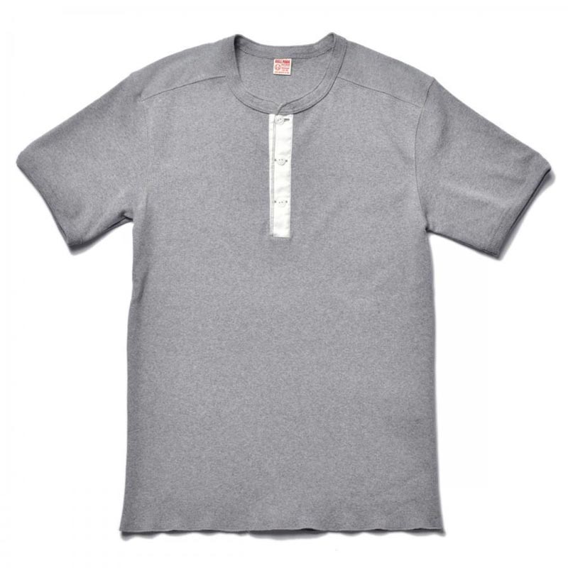 ジョーマッコイ MC23022 UNION HENLEY UNDERSHIRT S/S M.グレー / 021 メンズ 半袖 ヘンリーネック Ｔシャツ カットソー