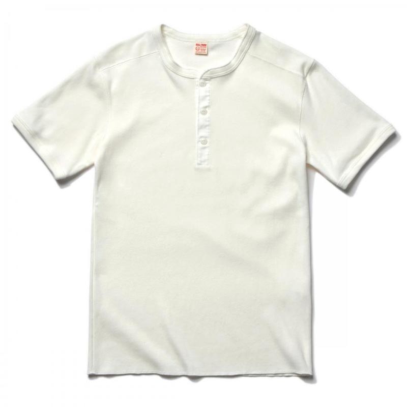 ジョーマッコイ MC23022 UNION HENLEY UNDERSHIRT S/S ホワイト / 010 メンズ 半袖 ヘンリーネック Ｔシャツ カットソー