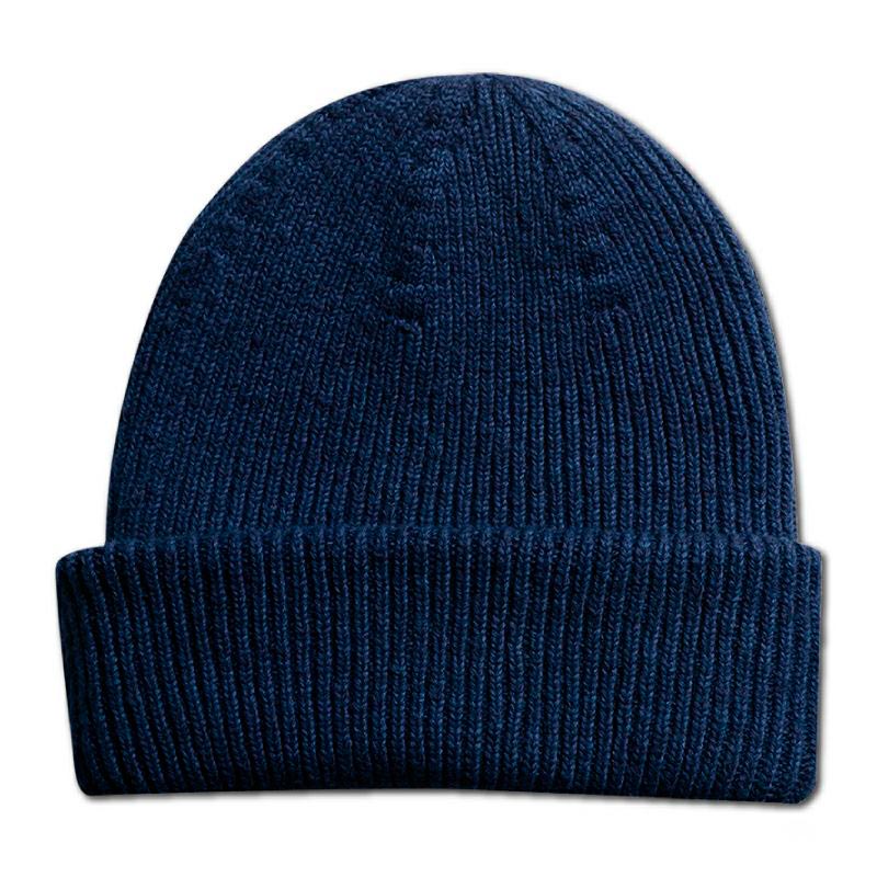 24FW デラックスウエア DLC-005 KNIT CAP ニットキャップ ネイビー メンズ