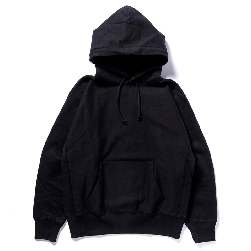 ジョーマッコイ MC20113 HEAVYWEIGHT HOODED SWEATSHIRT 030 ブラック メンズ スウェットパーカー プルパーカー フーディー