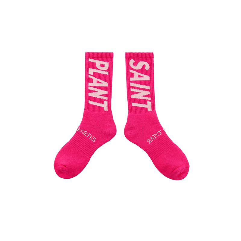 セントマイケル SM-YS1-0000-C17 CP_SOCKS / SNT PLANT / PINK メンズ Cactus Plant Flea Market コラボ ソックス