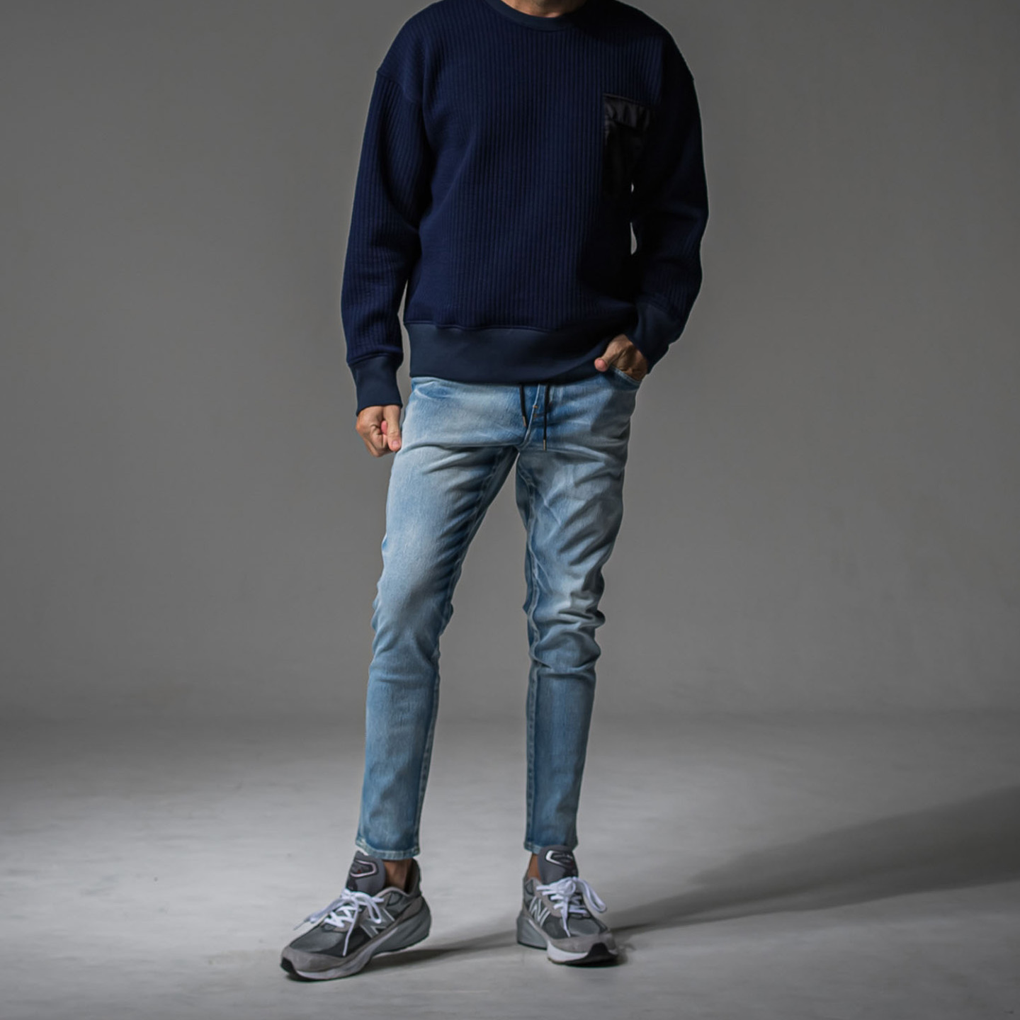 RESOUND CLOTHING(リサウンドクロージング) MICK DENIM JERSEY / RC37-ST-020 / ライトインディゴ