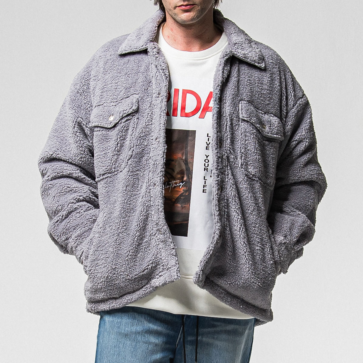 RESOUND CLOTHING(リサウンドクロージング) BOA OVER CPO / RC38-JK-001 / グレー