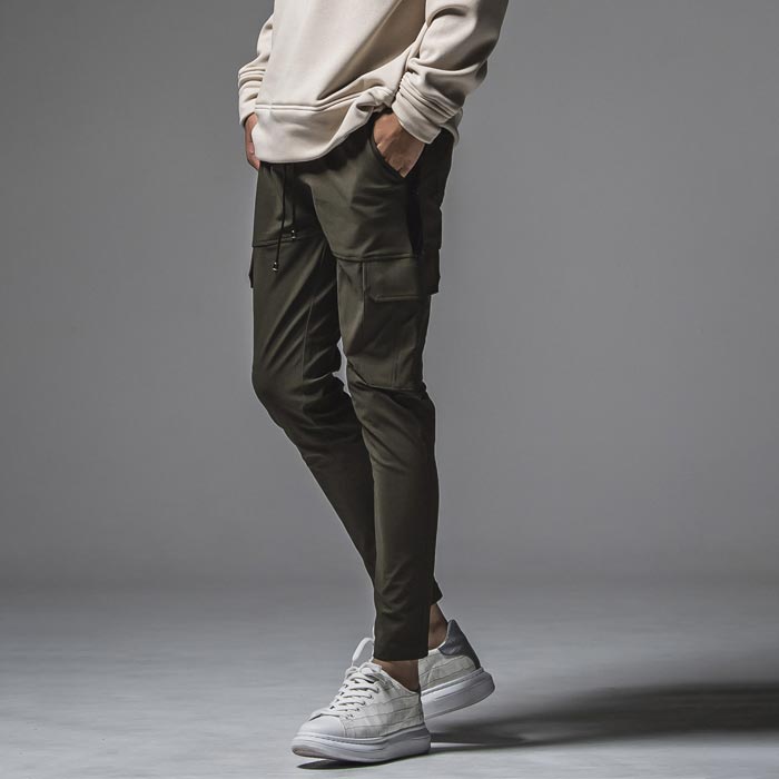 30th Collection リサウンドクロージング RC30-ST-010H Darrell HEAT cargo PT KHAKI ダレル カーゴパンツ 裏起毛