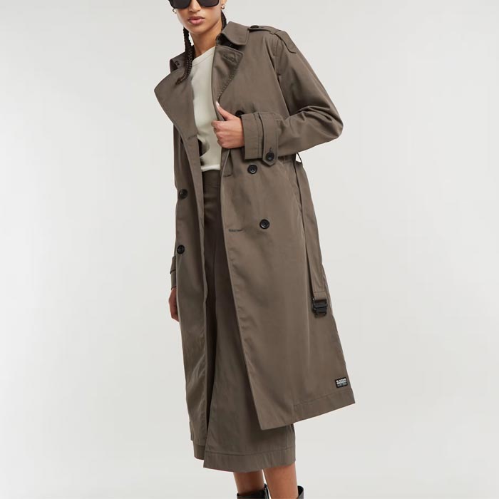 ジースターロウ D25197-D728-273 Trench Coat トレンチコート レディース アウター コート