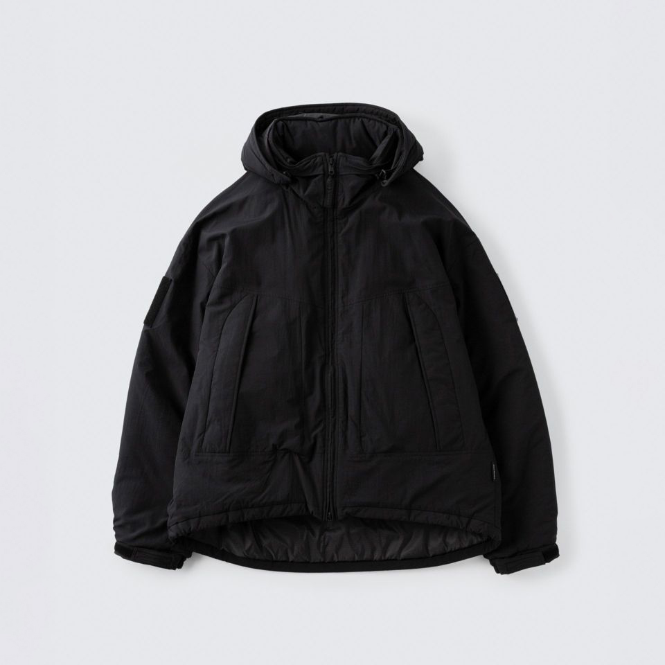 ワイルドシングス WT24103SN SHORT MONSTER PARKA  ショートモンスターパーカー BLACK