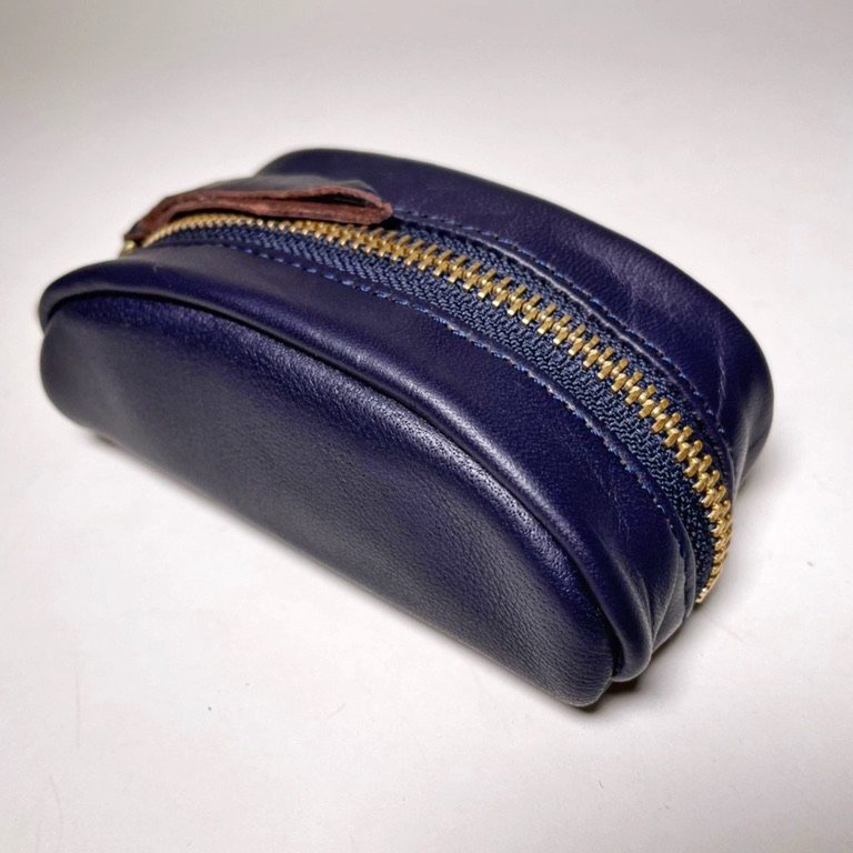 ホースハイドキーケース　HORSE HIDE KEY CASE:NAVY