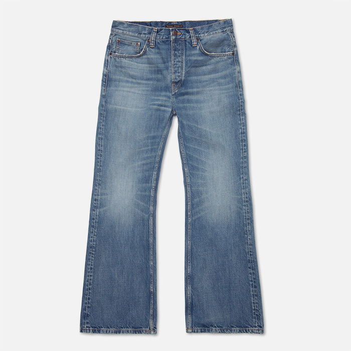 Nudie Jeans(ヌーディージーンズ) Flare Glenn Streaky Worn 61161-1042 フレアグレン ジーンズ