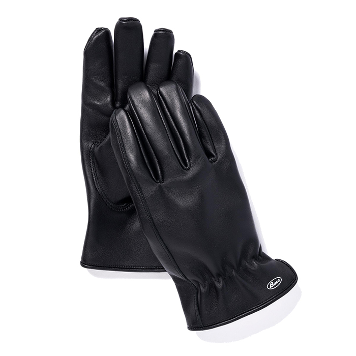 BUCO HORSEHIDE MOTORCYCLE GLOVE:BLACK