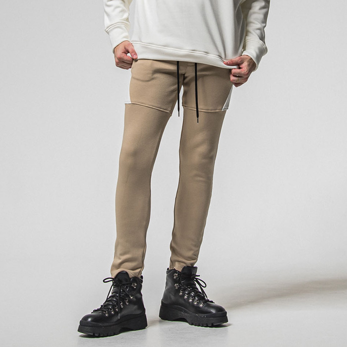 RESOUND CLOTHING(リサウンドクロージング) velours fleece TYLER PANTS / RC38-ST-026H / ブラウン