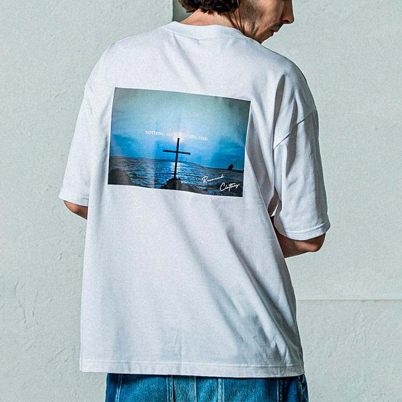 35th Collection リサウンドクロージング RC35-T-001 BACK Photo OVER TEE WHITE バックフォト オーバー Tシャツ メンズ  2025年4月上旬入荷予定