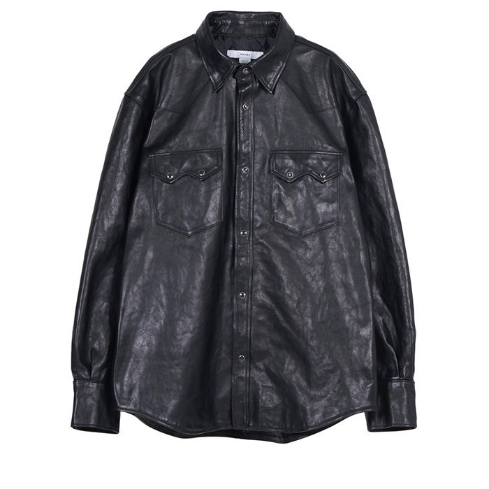 HORSE LEATHER SHIRT VINTAGE W