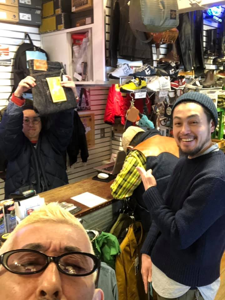 サムライジーンズ×ユニークジーンストア別注¡蝦夷ジーンズ『零式神威