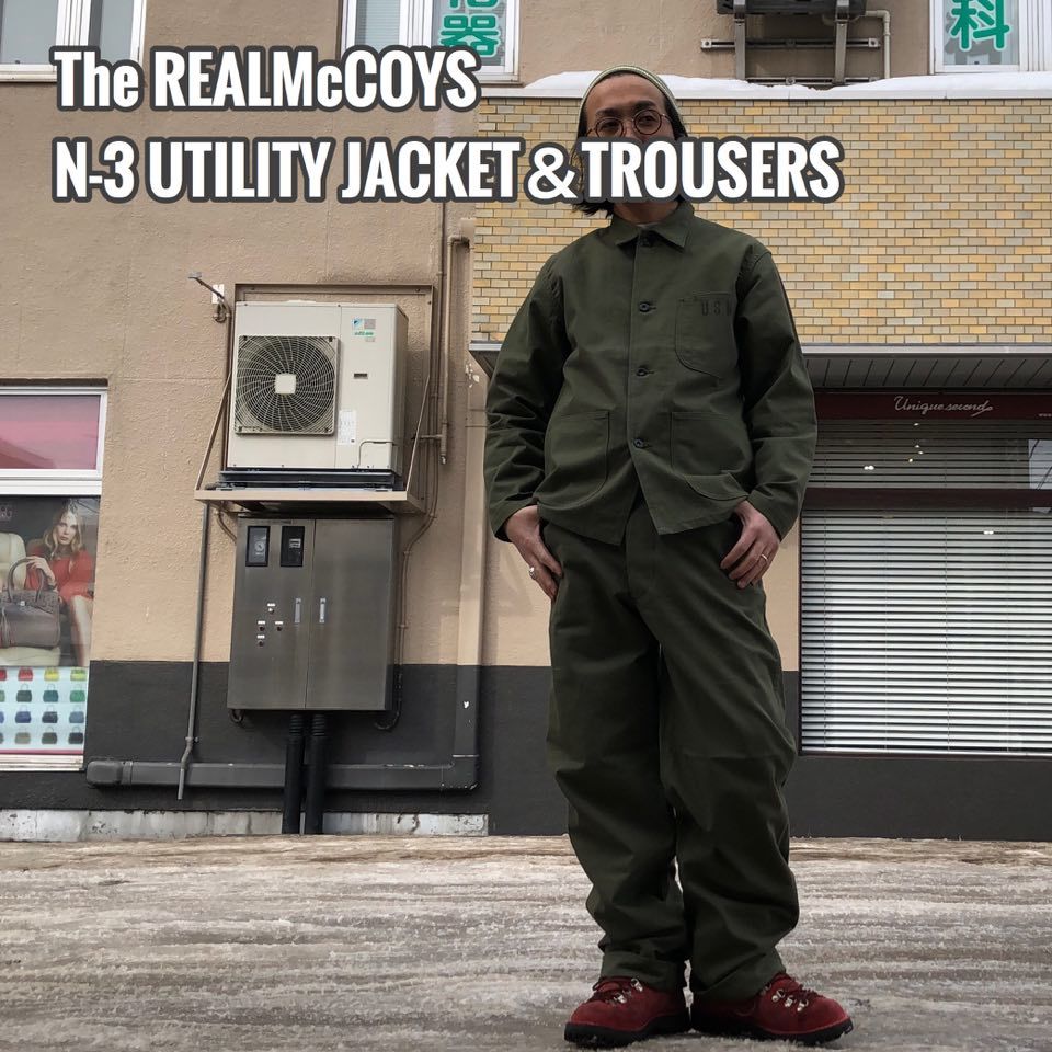 THE REAL McCOY'S(ザ リアルマッコイズ) N-3 UTILITY JACKET