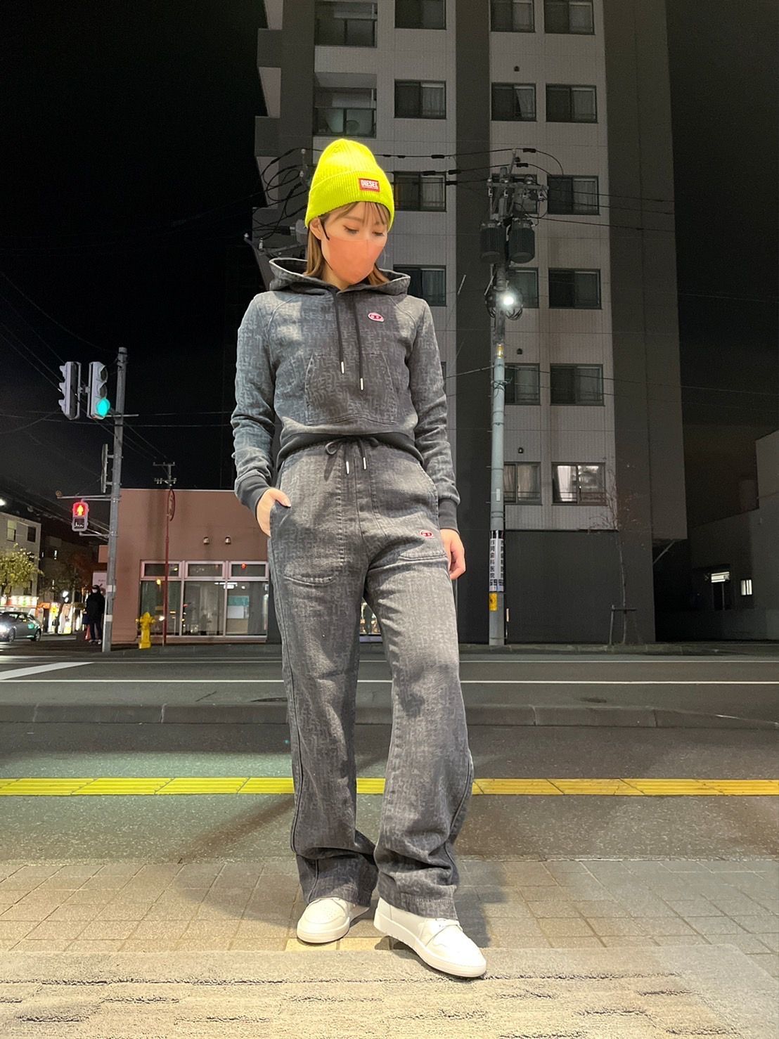 DIESEL ディーゼル ロゴ スウェット セットアップ | 高級ブランド アパレル